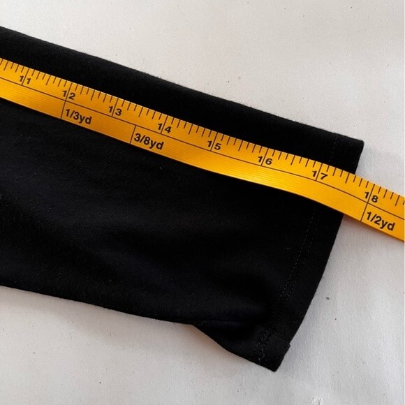 J.Jill Wearever Collection Stretch Midi Dress Jersey Knit Black Size S - Picture 11 of 12